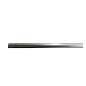 Tubo aluminio ranurado 3/4" 3m cromado Decorarco
