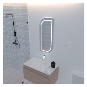 Espejo LED con atenuador intensidad 40x100cm Bagado Sha