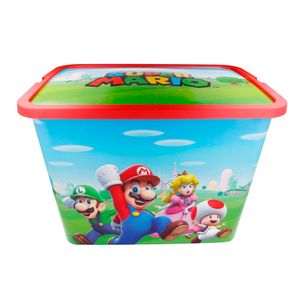 Caja organizadora Click 23L Super Mario Stor