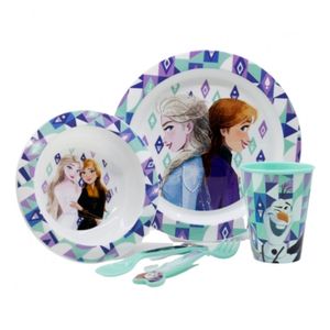 Vajilla infantil Frozen Ice Magic 5 piezas Stor Sl