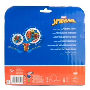 Vajilla infantil Spiderman 5 piezas Stor Sl