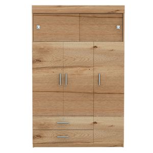 Armario 5 puertas 187.5x120x51.5cm duna/blanco RTA