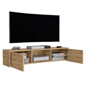 Repisa TV Glen macadamia 26.8x125.1x29.7cm RTA