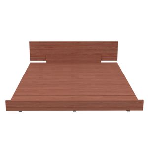 Cama RTA Kaia miel Doble 51.6x160x212.5cm