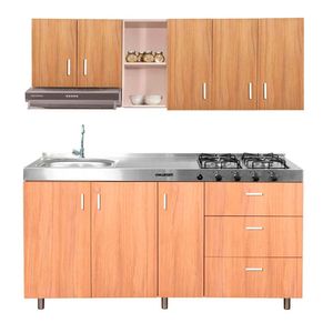 Cocina integral Aliso 180cm amber izquierda Challenger