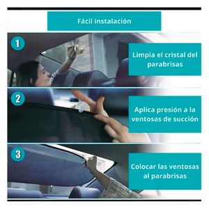 TAPA SOL PROTECTOR CALOR RAYOS SOLARES