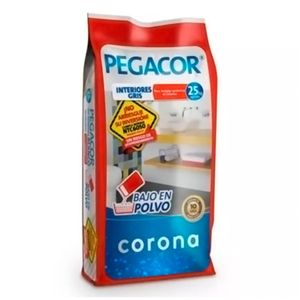 Pegacor interior gris x25 kg Corona