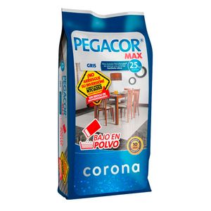 Pegacor max gris x25kg
