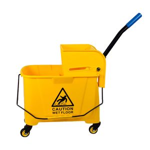 Balde exprimidor amarillo x20lt Triple Clean