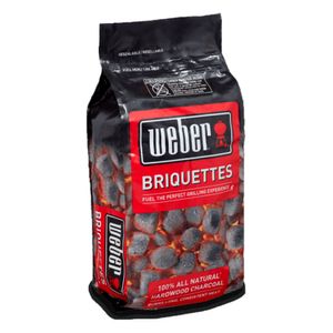 Briquetas de carbón Weber