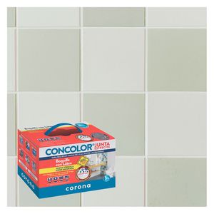 Adhesivo sellador Concolor junta estrecha super blanco x5kg Corona