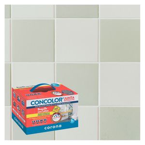 Adhesivo sellador Concolor junta estrecha super blanco x2kg Corona