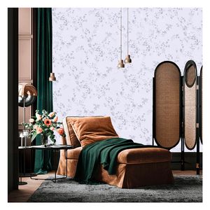 Papel colgadura Ramas Flores Gris 50x1000 cm As Creations