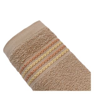 Toalla de manos Bonette 40x70 cm 350g tabaco Fatelares