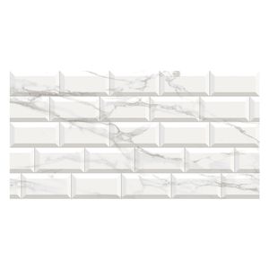 Pared cerámica Cota marmoleado blanco 1.68 m2 Cerámica San Lorenzo