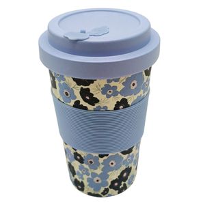 Mug 400 ml Floral Eco Bamboo Kitchenware