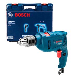 Taladro percutor GSB550RE 550W 110V con Maletín Bosch