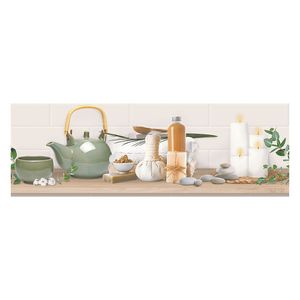 Liston muro Velas multicolor 15x45 cm Corbeta