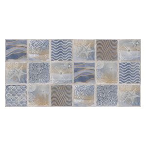 Decorado Coral azul 30x60 cm Corbeta