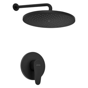 griferia Ducha monocontrol Dessin negro