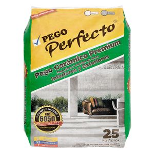 Pego Ceramico Exterior Premiun 25Kg