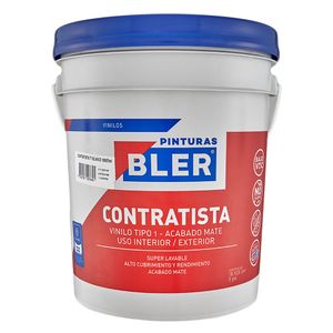 Vinilo T1 5gl Contratista Blanco Bler