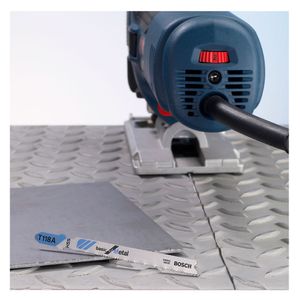 Hoja de calar T118A Basic for metal 5 unidades Bosch