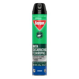 Insecticida aerosol mata insectos rastreros x400ml Baygon