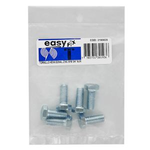 Tornillo Hexagonal 5/16" x 3/4" Zincado x6und