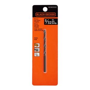 Broca 5/32" BD180532C Acero Rápido Metal Madera