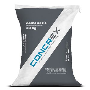 Arena de rio Concrex 40 kg