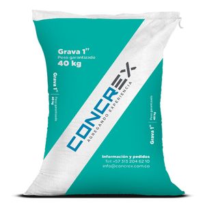 Grava 1'' Concrex 40 kg