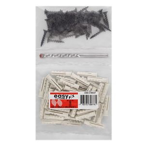Chazo 1/4" Tornillo Broca x50und