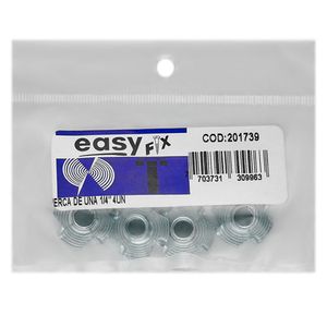Tuerca 1/4" Una x4und