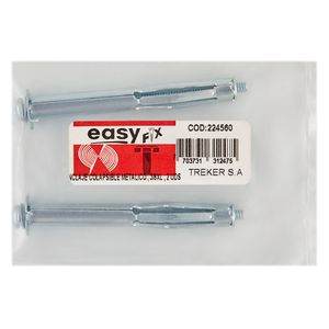 Anclaje Colapsible 3/8"xL Metálico x2und
