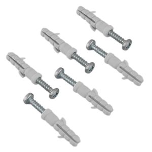 Chazo 3/16" + Tornillo Laminado Combinado x6und