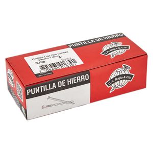 Puntilla lisa hierro 4.88 mm x 4" 500 g Camejia