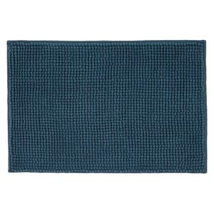 Tapete de baño shaggy 40x60 cm azul oscuro Cotidiana