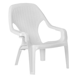 Silla playera Aura 66.5x69.5x76.5 cm blanco Vanyplas