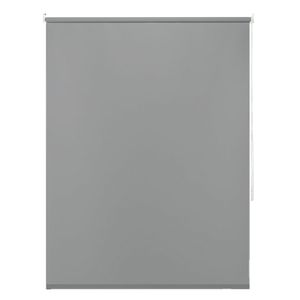 Cortina enrollable Blackout 140x180 cm gris Sunflex