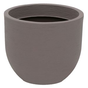 Maceta 33 cm Laos gris concreto Tramontina