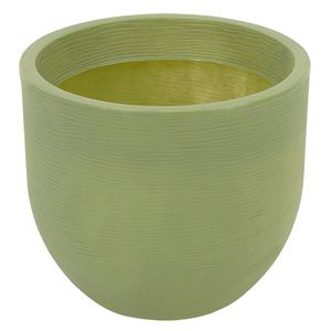 Maceta 33 cm Laos verde oliva Tramontina