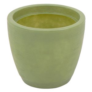 Maceta 28.5 cm Asteca verde oliva Tramontina
