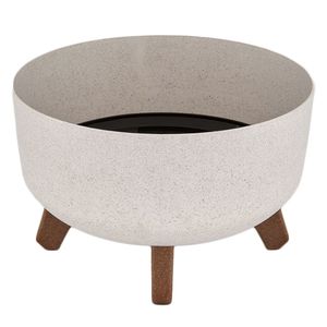 Matera Gracia Round Low Eco blanco 29cm Tumatera
