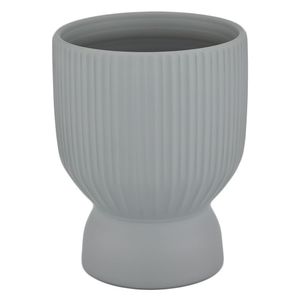 Maceta de cerámica JW10119 P15 DC Tierra Negra