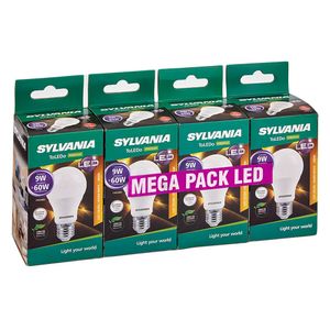 Bombillo Led 9W Luz Calida Pack x 4 Syl