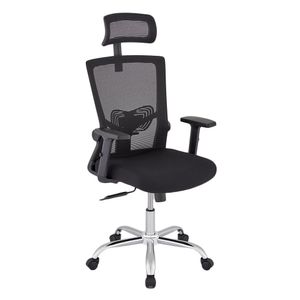 Silla de oficina presidente Delphi 1 negro Ergo