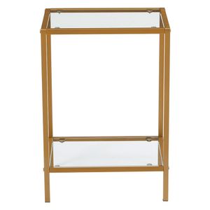 Mesa lateral Goldy 55x38x28 cm M+Design