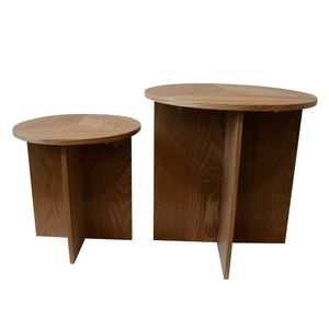 Set 2 mesas Vidal natural M+Design