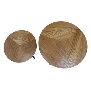 Set 2 mesas Vidal natural M+Design